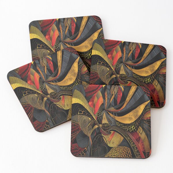 Item preview, African Abstract Inspired Art designed and sold by BubandAika.