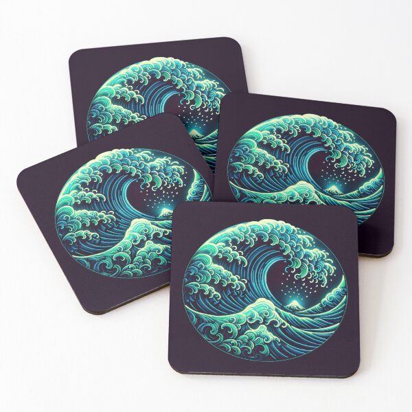Item preview, Neon Wave of Bliss designed and sold by DD Design.