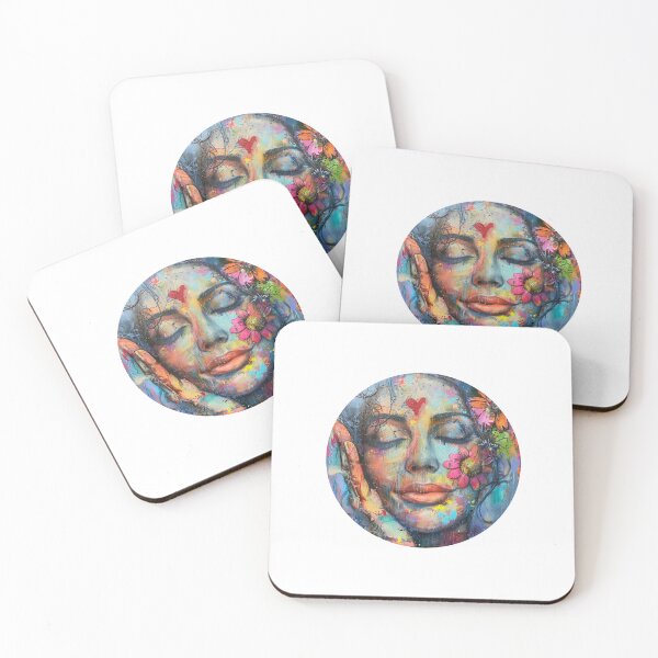 Item preview, Vibrant indian Woman in Flowers Design designed and sold by Karma-Koutur.