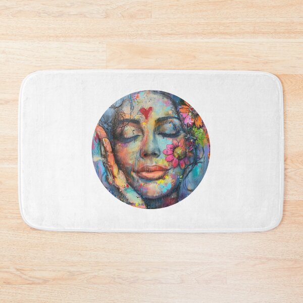 Item preview, Vibrant indian Woman in Flowers Design designed and sold by Karma-Koutur.
