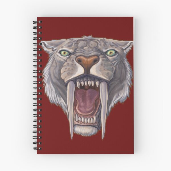 Item preview, Smilodon Fatalis designed and sold by CoffeeBlack Illustration.