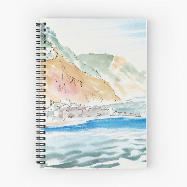 Item preview, Cliffs at Sidmouth Watercolor Painting designed and sold by MikeJory.