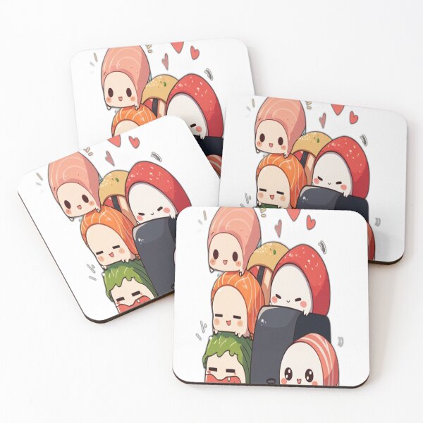 Item preview, Chibi Sushi cuddle crew - kawaii hugs designed and sold by ChibiBites.