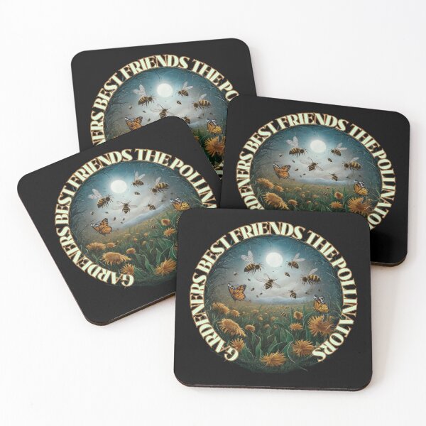 Item preview, GARDENERS BEST FRIENDS THE POLLINATORS cool round garden design designed and sold by Jt41.