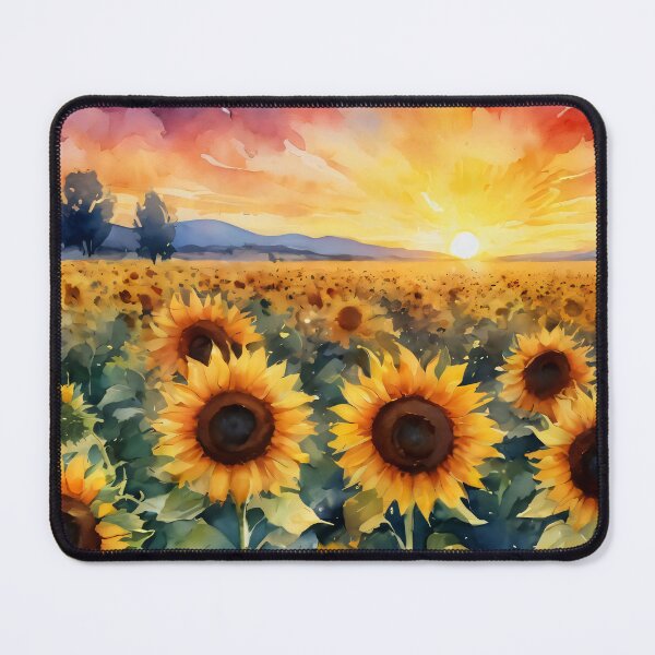 Item preview, Sunflower Field Serenity designed and sold by ByteyCreatives.