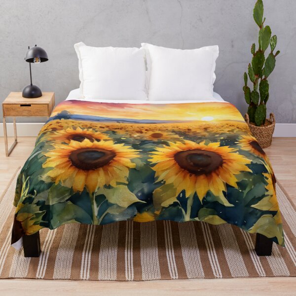 Item preview, Sunflower Field Serenity designed and sold by ByteyCreatives.