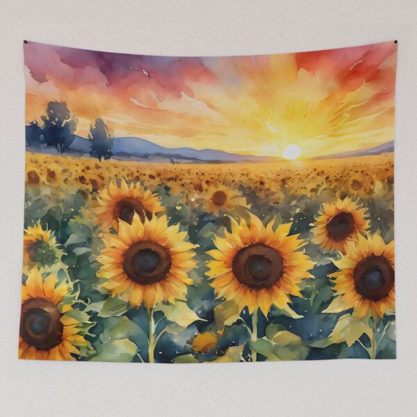 Item preview, Sunflower Field Serenity designed and sold by ByteyCreatives.