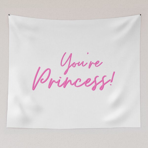 Item preview, You are a princess motivational pink style designed and sold by Micapox.
