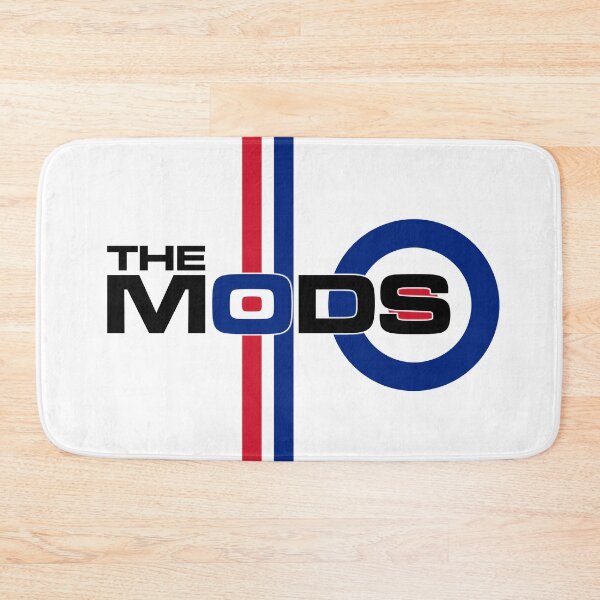 Item preview, The Mods Target Logo Stripes V3 designed and sold by RetrospectUK.