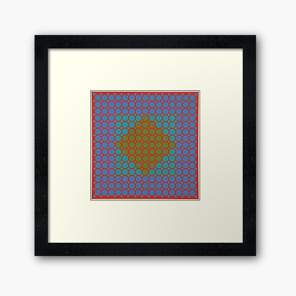 Aperçu de l'œuvre Richard Anuszkiewicz, 1930-2020 Usa | Richard Anuszkiewicz  Op Art créée et vendue par MinoZZi.