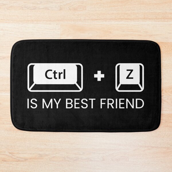 Item preview, Control + Z is my best friend designed and sold by T&C Finesse.