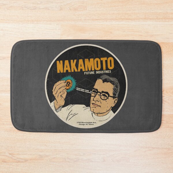 Artikelvorschau, Vintage Nakamoto Bit Crypto Blockchain entworfen und verkauft von Kujo Dangerous Vintage.