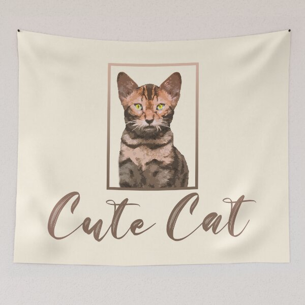 Item preview, Cute Cat designed and sold by Shopyflu.