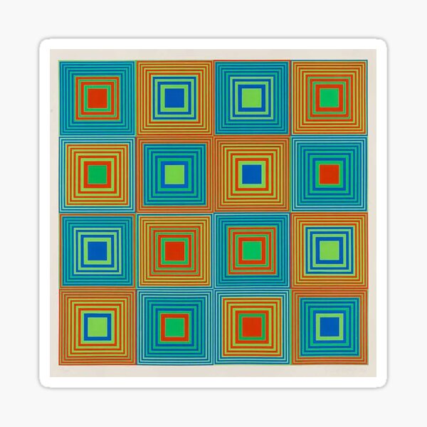 Item preview, Richard Anuszkiewicz, 1930-2020 Usa | Richard Anuszkiewicz Op Art designed and sold by MinoZZi.