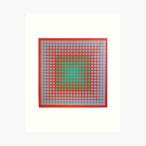 Item preview, Richard Anuszkiewicz, 1930-2020 Usa | Richard Anuszkiewicz Op Art designed and sold by MinoZZi.
