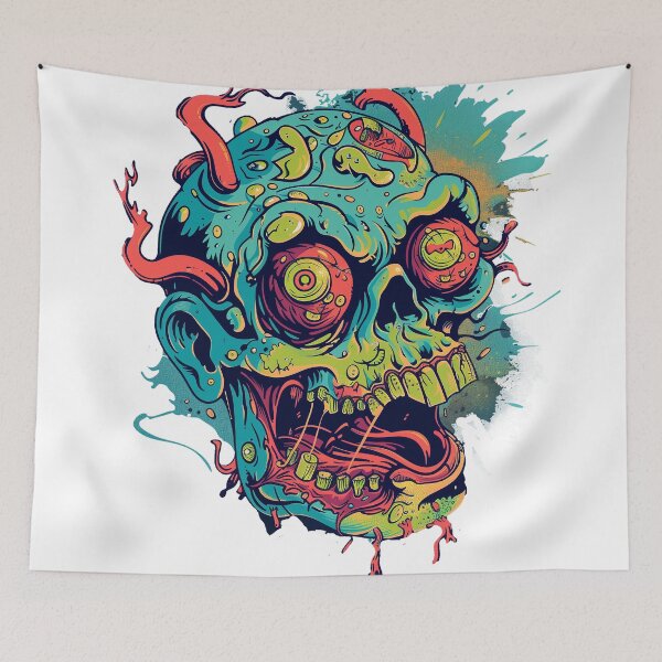 Item preview, Retro Zombie Design designed and sold by nomiraclehere.