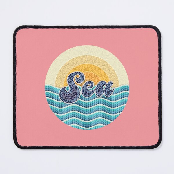 Item preview, 'SEA' mosaic tile typography designed and sold by trepiu.
