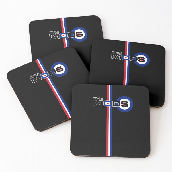Item preview, The Mods Target Logo Stripes V4 designed and sold by RetrospectUK.