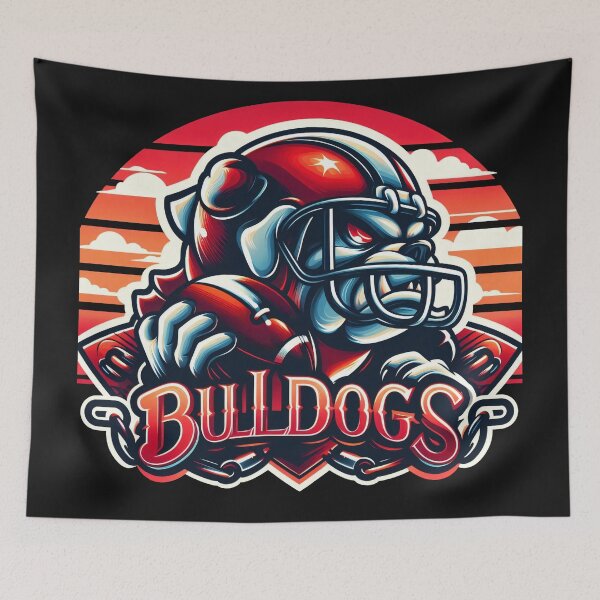 Item preview, End Zone Elegance: Bulldogs designed and sold by zoughlal.