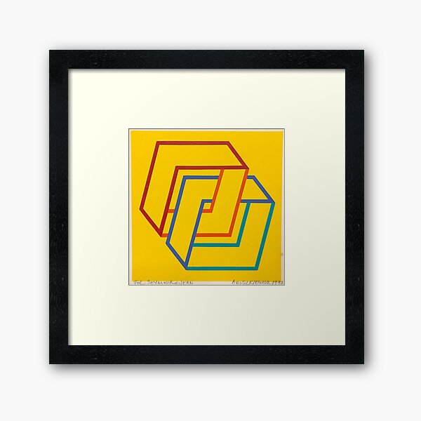 Aperçu de l'œuvre Richard Anuszkiewicz, 1930-2020 Usa | Richard Anuszkiewicz  Op Art créée et vendue par MinoZZi.