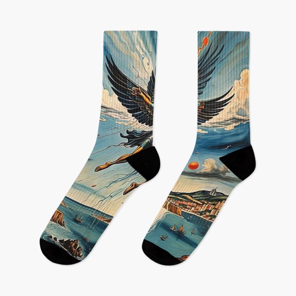 Item preview, Icarus falling designed and sold by George Hutton Hunter.