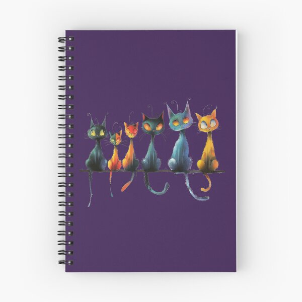 Item preview, Spectral Feline Quintet designed and sold by MOVALENDA.