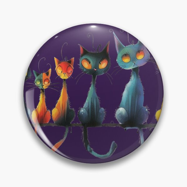Item preview, Spectral Feline Quintet designed and sold by MOVALENDA.