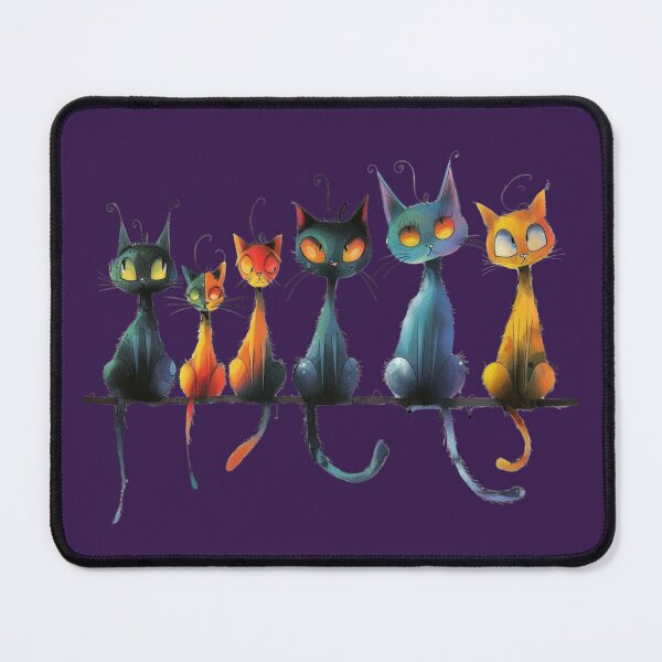 Item preview, Spectral Feline Quintet designed and sold by MOVALENDA.