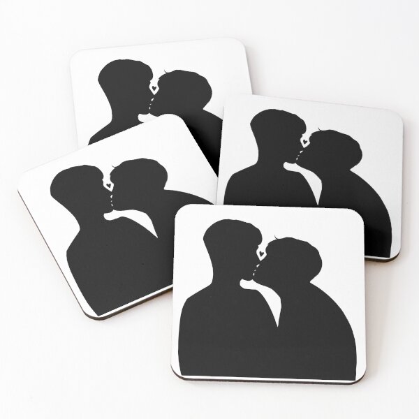 Item preview, Boys like Boys: silhouette  designed and sold by winterlandnatka.