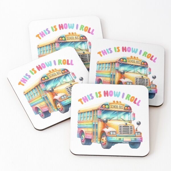 Item preview, Cute school bus, back to school, kids, children’s designed and sold by iclipart.