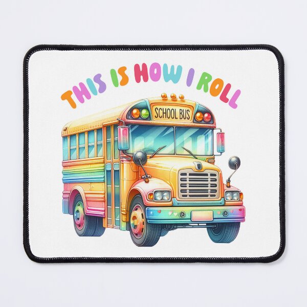 Item preview, Cute school bus, back to school, kids, children’s designed and sold by iclipart.