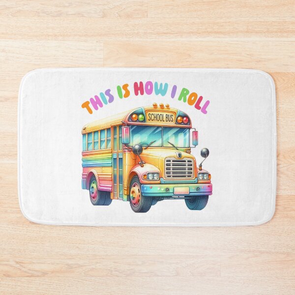 Item preview, Cute school bus, back to school, kids, children’s designed and sold by iclipart.