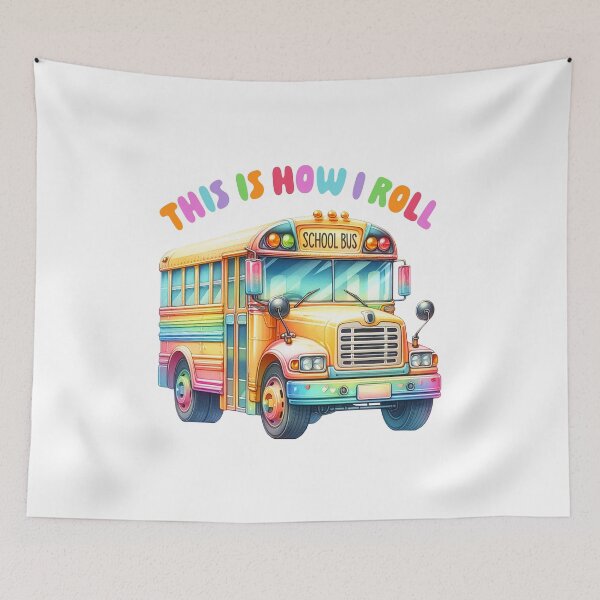 Item preview, Cute school bus, back to school, kids, children’s designed and sold by iclipart.