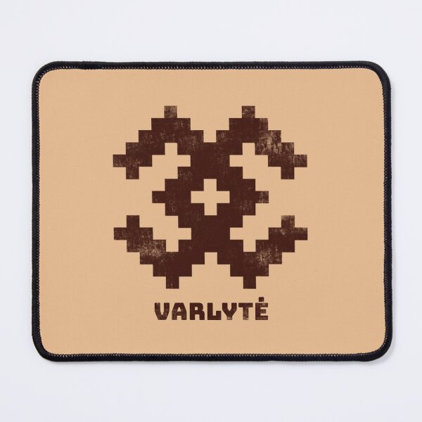 Item preview, Varlytė Pixelate Sign Lithuanian Symbol Retro Grunge designed and sold by Lelijo.