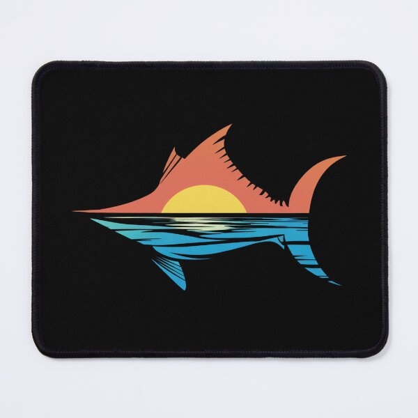 Item preview, Marlin Fish Vintage Sea Sunset designed and sold by kapsell.