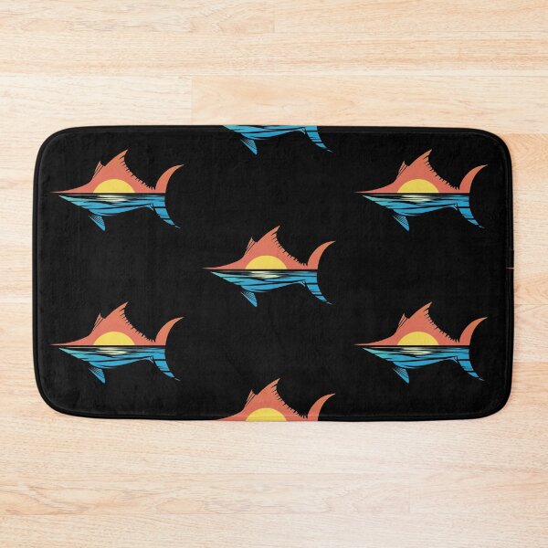 Item preview, Marlin Fish Vintage Sea Sunset designed and sold by kapsell.