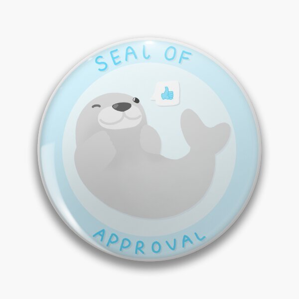 Item preview, Seal of approval designed and sold by Jellibugz.
