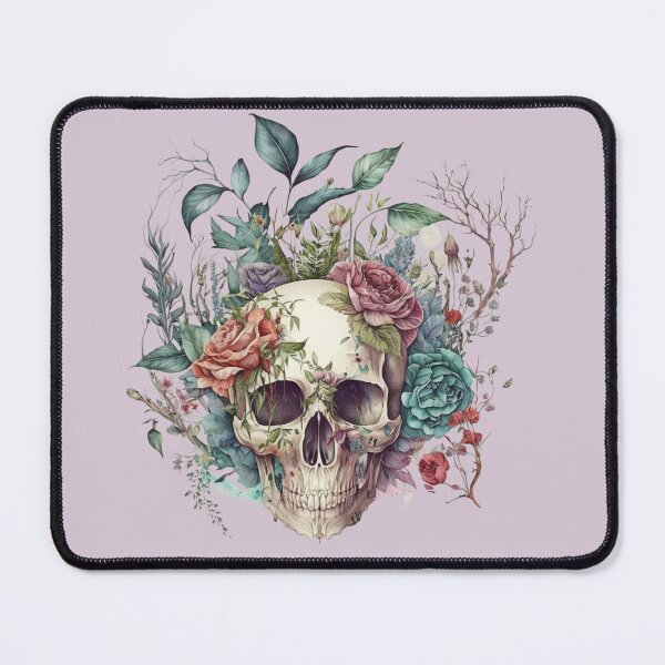 Item preview, Floral Skull designed and sold by GiraffeCreative.