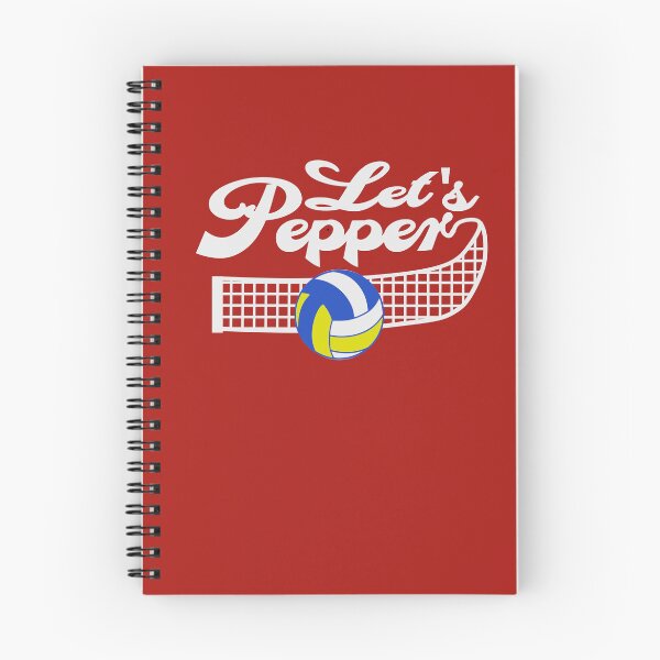 Item preview, Lets pepper funny volleyball designed and sold by Colorfulman.
