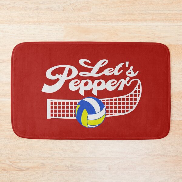 Item preview, Lets pepper funny volleyball designed and sold by Colorfulman.
