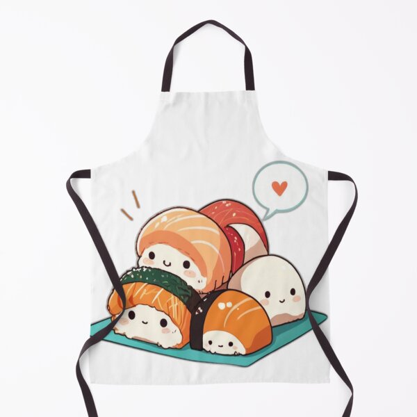 Item preview, Cute Stacked Sushi Squad designed and sold by ChibiBites.