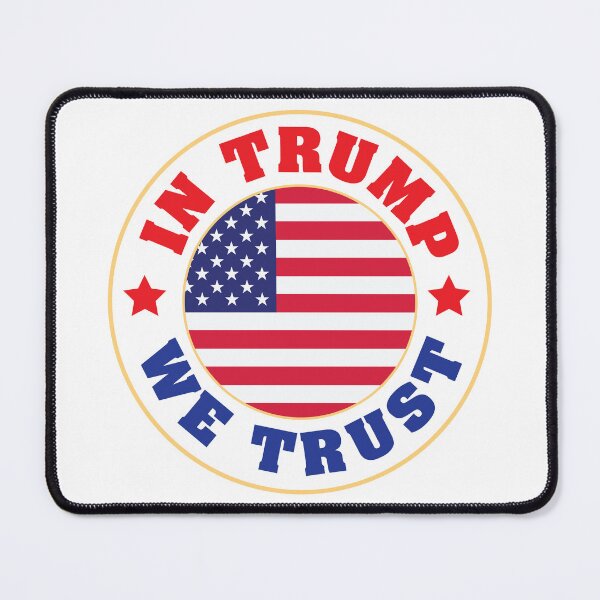 Item preview, In Trump We Trust T-shirt, sticker and Pin Buttons designed and sold by Billium Halder.