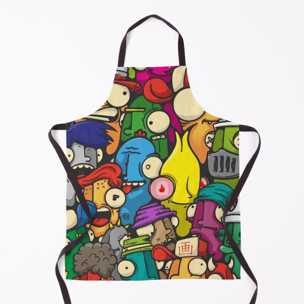 Item preview, colorful characters designed and sold by manuvila.