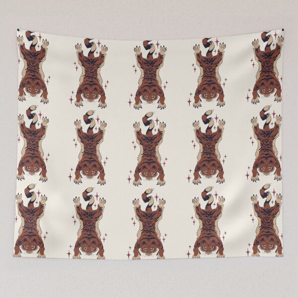 Item preview, tiger rug designed and sold by PineConesShop.
