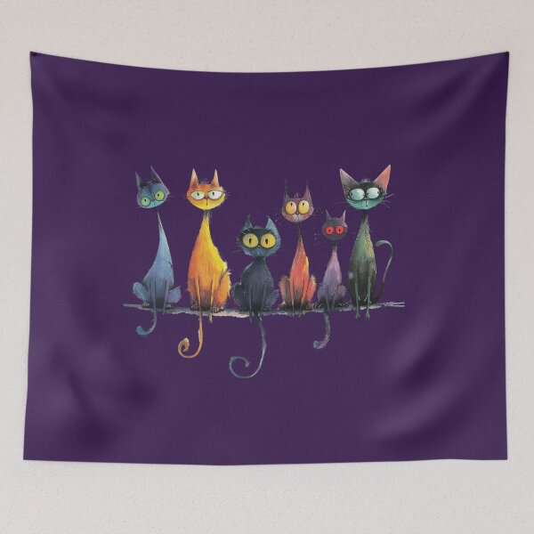 Item preview, Spectrum Felines designed and sold by MOVALENDA.