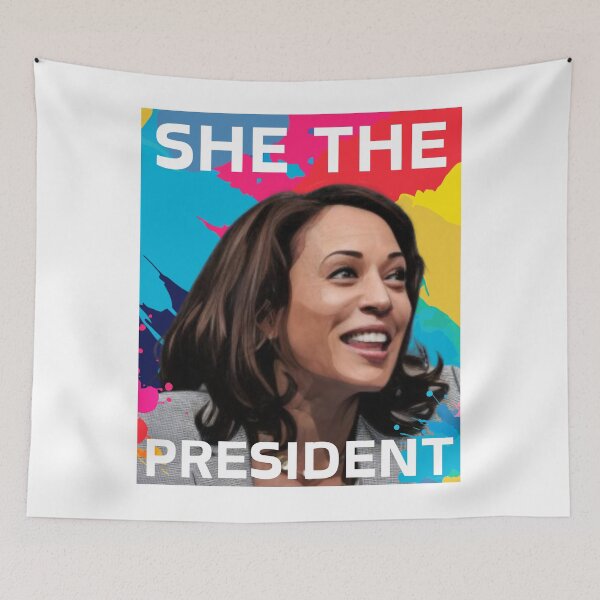 Item preview, She The President Kamala Harris 2024 designed and sold by gillys.