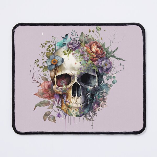 Item preview, Floral Skull designed and sold by GiraffeCreative.