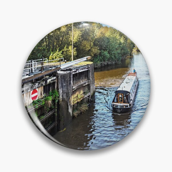 Item preview, Narrowboat Entering Gloucester Lock  designed and sold by IanWL.