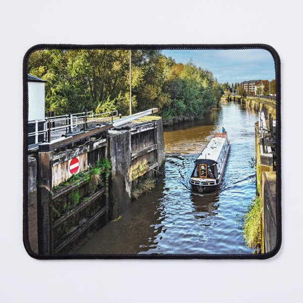Item preview, Narrowboat Entering Gloucester Lock  designed and sold by IanWL.