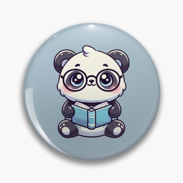 Item preview, Kawaii Intelectual Panda reading designed and sold by StilePazzia.